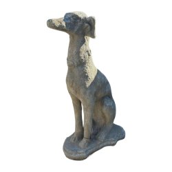 Materials of yesteryear: MEDOR STONE HUNDRIER DOG H80