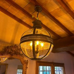Materials of yesteryear: VILLANDRY GRANDE HANGING LANTERN
