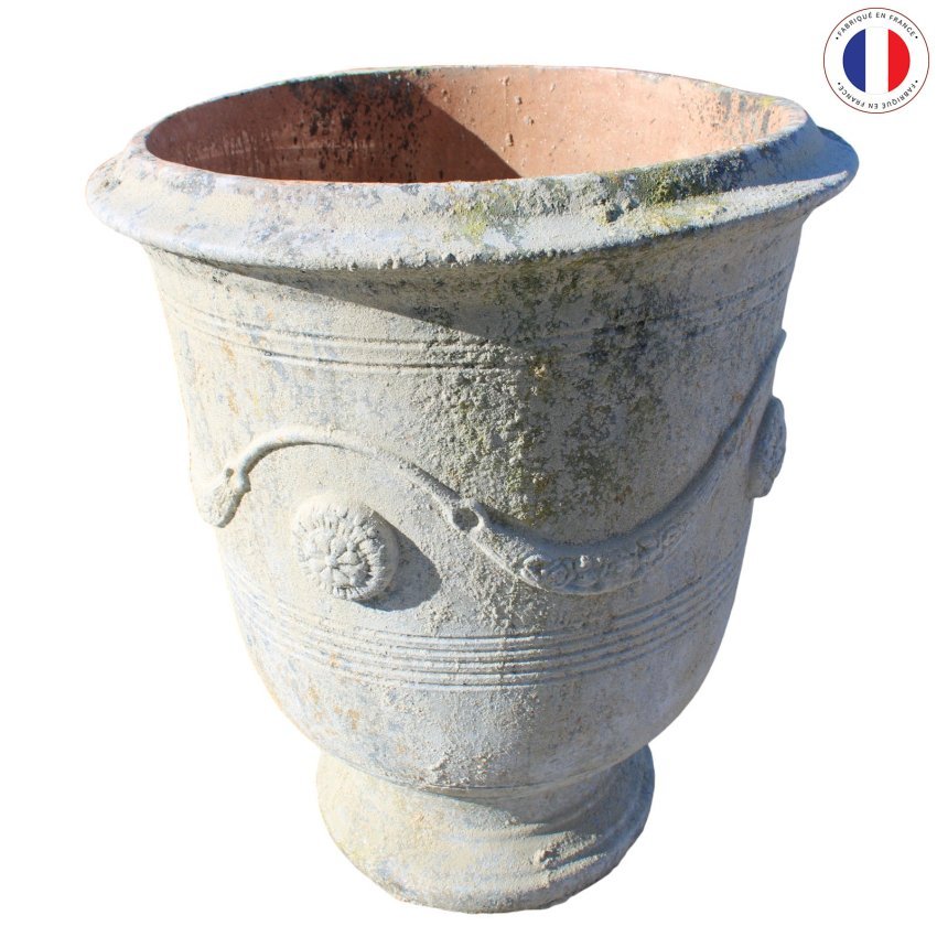 Matériaux d'Antan : VASE EN PIERRE RECONSTITUEE GM H102