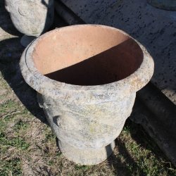 Materials of yesteryear : ANDUZE VASE IN RECONSTITUTED STONE MM H78