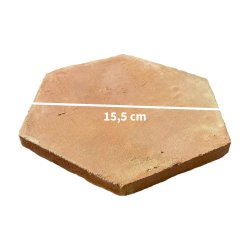 Materials of yesteryear: NEW HEXAGONAL TILES HANDMADE IN THE OLD WAY 15.5x1.5