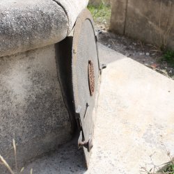 Materials of yesteryear: OVEN DOOR H34.5