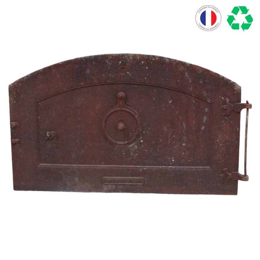 Materials of yesteryear: CAST IRON OVEN DOOR