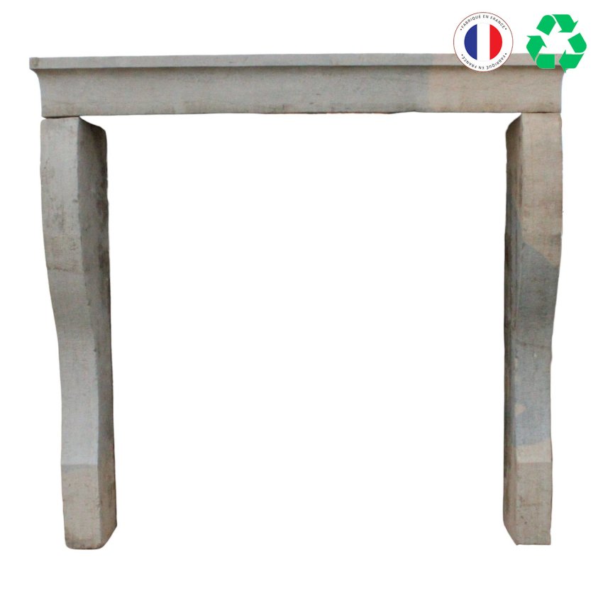 Materials of yesteryear: OLD LOUIS XIII TYPE FIREPLACE IN HARD STONE