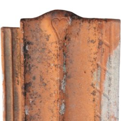 Materials of yesteryear: FLAT TILE INVERTED HEART H4.5
