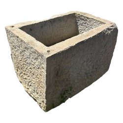 Materials of yesteryear: SMALL OLD STONE BIN L78