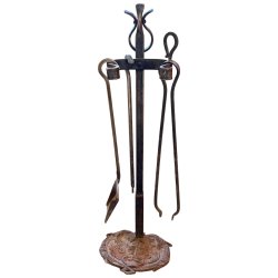 Materials of yesteryear: H83 FIREPLACE ACCESSORY SET