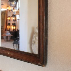 WOODEN FRAME MIRROR 126x83