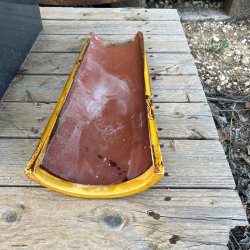 Materials of yesteryear: YELLOW GLAZED CANAL TILE