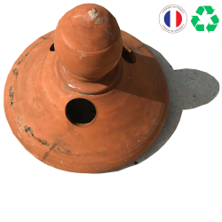 Matériaux d'Antan : TUILE CHAPEAU DECORATION TOITURE