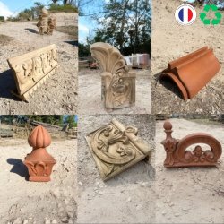 Materials of yesteryear: TILES ACCESSORIES