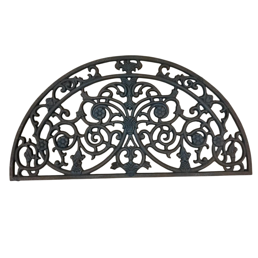 Materials of yesteryear: SEMI-CIRCLE DOORMAT