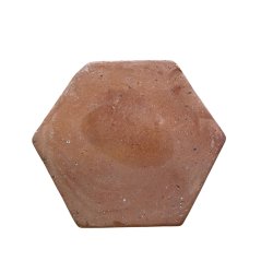Materials of yesteryear: 15x1.5 hexagonal terracotta