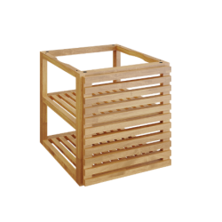 Materials of yesteryear: OFYR STORAGE INSERT PRO WITH TEAK WOOD DOOR SMALL