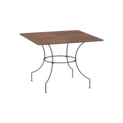 Materials of yesteryear: SMALL SQUARE IRON TABLE H74