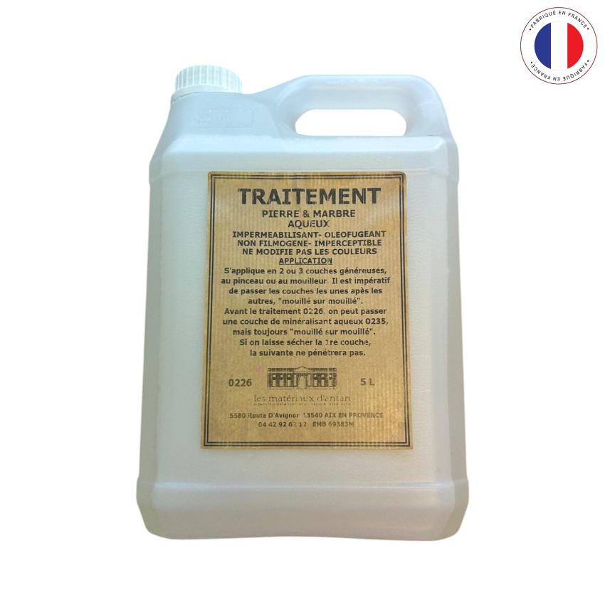Materials of yesteryear: WATERPROOFING TREATMENT STONE AQUEOUS MARBLE 5L