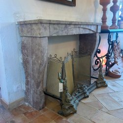 Materials of yesteryear: PIERRE BOURGONE FIREPLACE H100