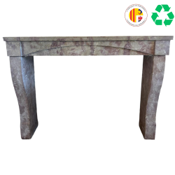 Materials of yesteryear: PIERRE BOURGONE FIREPLACE H100