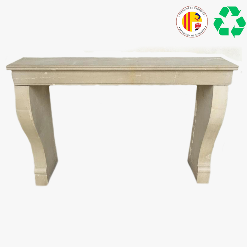 Materials of yesteryear: H101 LIMESTONE FIREPLACE