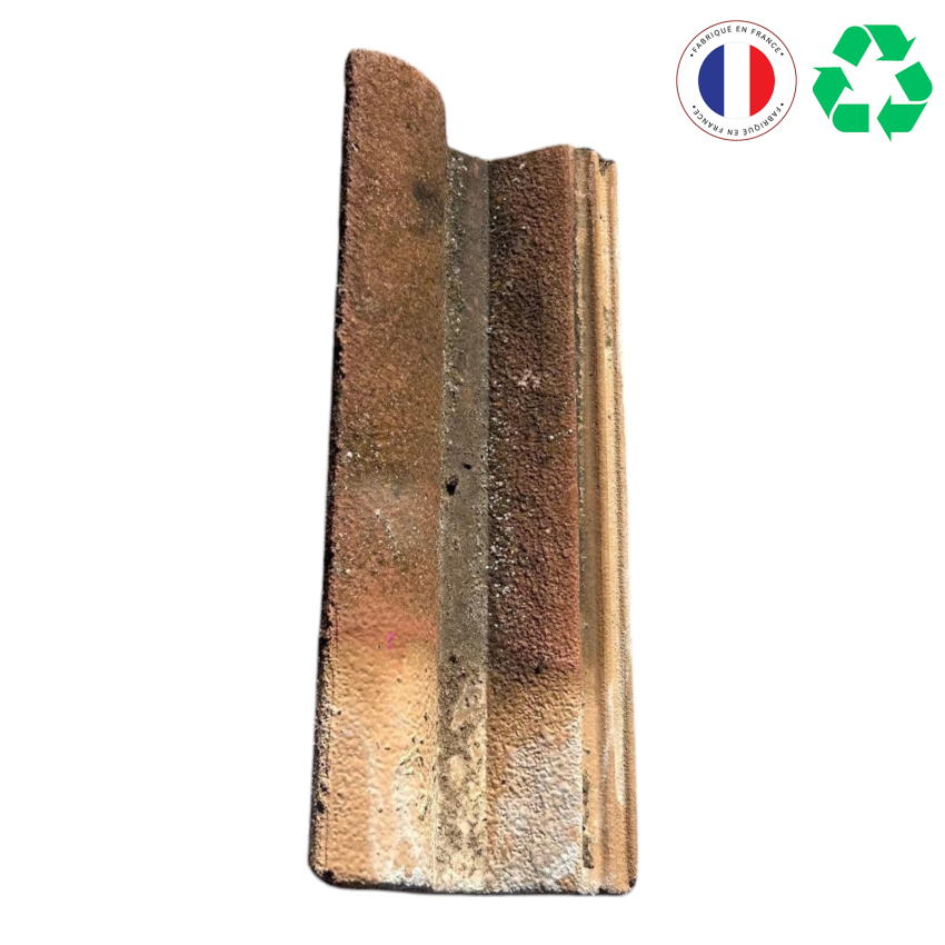 Materials of yesteryear: HALF REDLAND TILE
