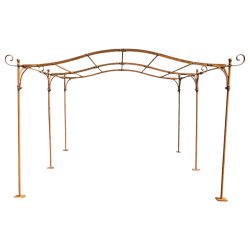 Materials of yesteryear: PERGOLA / IRONWORK CARPORT L385