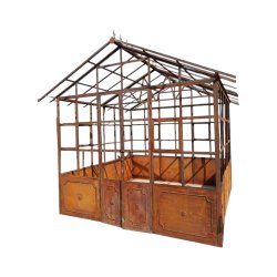Materials of yesteryear: RAW METAL GARDEN GREENHOUSE H315
