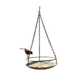 Materials of yesteryear: H80 IRON SUSPENDED BIRD BATH