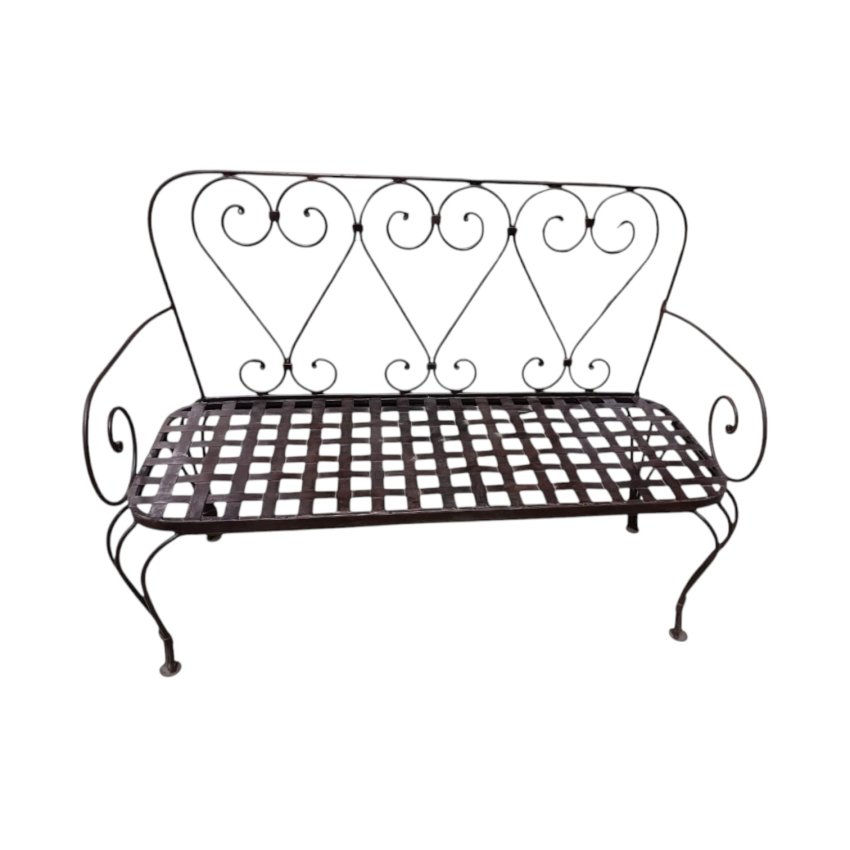 Materials of yesteryear: IRON HEART BENCH L122