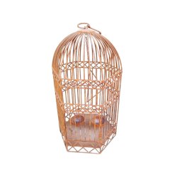 Matériaux d'antan : CAGE À OISEAU H89