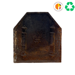 Materials of yesteryear: CAST IRON FIREPLACE PLATE