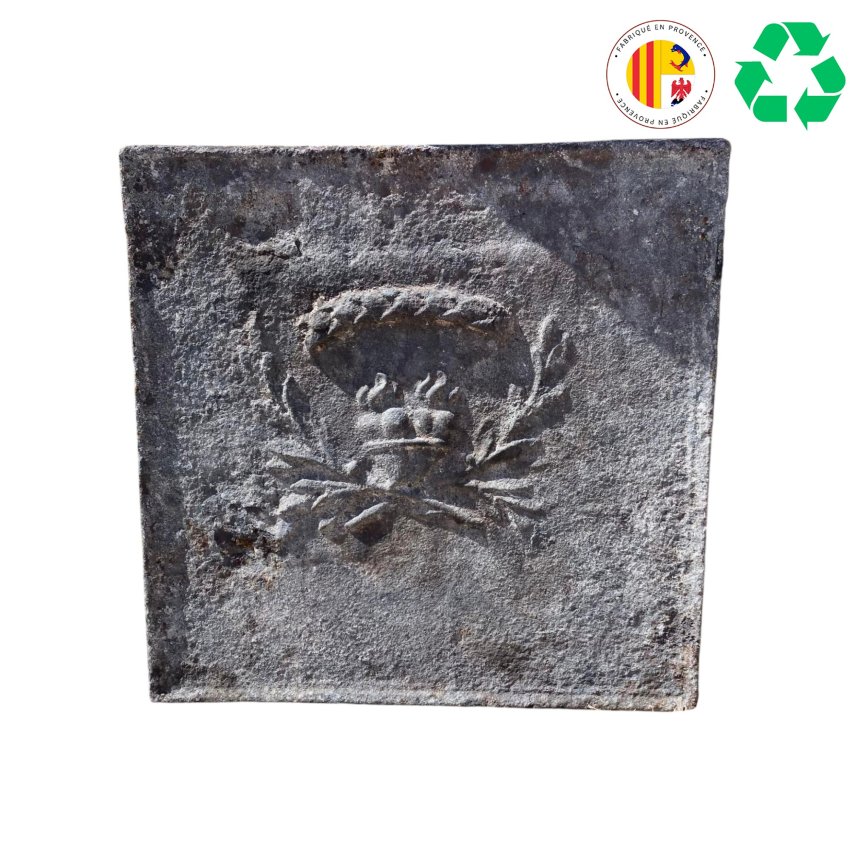 Materials of yesteryear: SMALL FIREPLACE PLATE