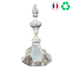 Materials of yesteryear: NINETEENTH-CENTURY ZINC FLAME FINIAL
