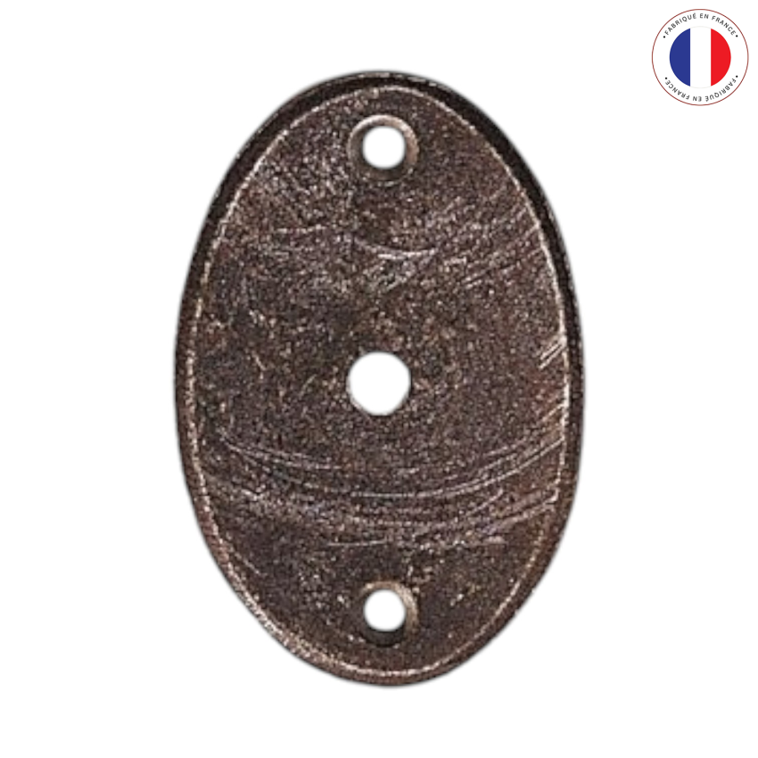 OVAL IRON ROSETTE