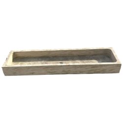 Materials of yesteryear: HARD STONE WASHBASIN L185