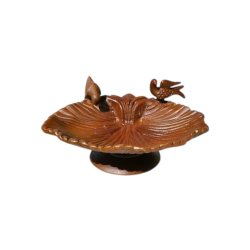 Materials of yesteryear: H20 CAST IRON BIRD BATH