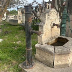 Materials of yesteryear: OLD CAST IRON ARM PUMP