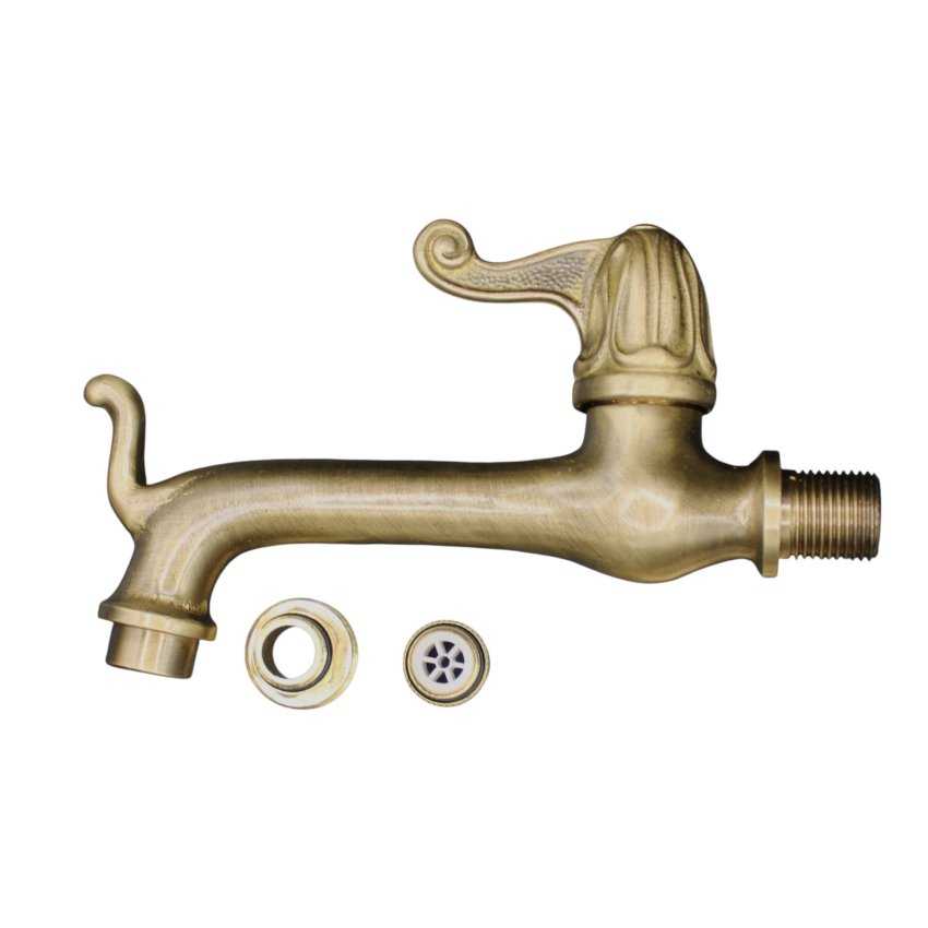 Materials of yesteryear: BRASS BUCKET HOLDER TAP 16CM