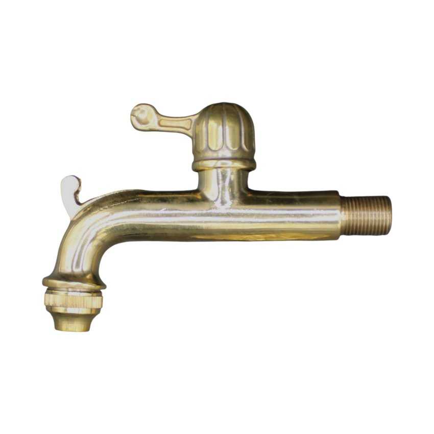Materials of yesteryear: BRASS BUCKET HOLDER TAP 14 CM