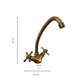 Materials of yesteryear: BRASS MIXER TAP