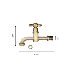 Materials of yesteryear: HEX FAUCET