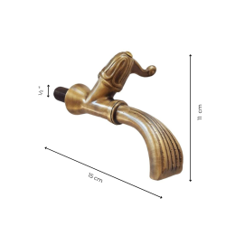 Materials of yesteryear: TILTED FAUCET WATER BLADE
