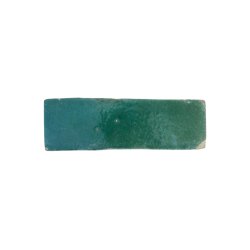 Materials of yesteryear: ZELLIGE GREEN 14.5x4.5x2.5