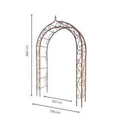 Materials of yesteryear: FLEUR DE LYS POINT ARCH H250