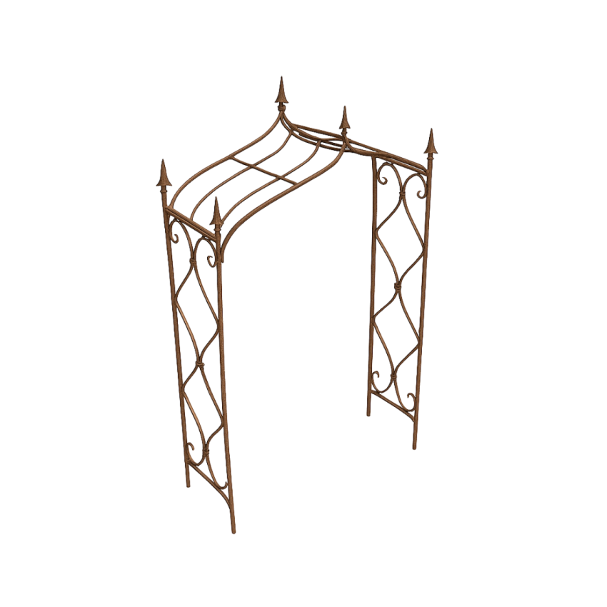 Materials of yesteryear: DOUBLE FLEUR-DE-LIS ARCH H253