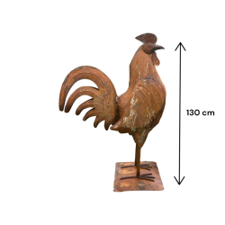 Matériaux d'Antan : COQ EN FER H89