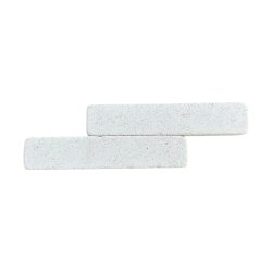 Matériaux d'Antan : BRIQUETTE EN PIERRE 25 X 5 X 3 VIEILLIE AU TAMBOUR