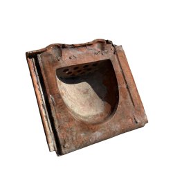 DOUBLE AERATION TILE FOR FLAT CORE TILE