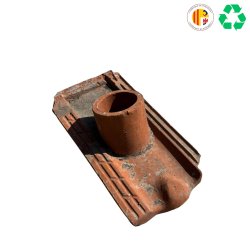VENTILATION FIREPLACE TILE WITHOUT CAP