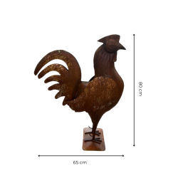 Materials of yesteryear: SMALL IRON ROOSTER H80
