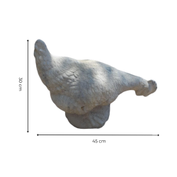 Materials of yesteryear: H30 HEN STATUE